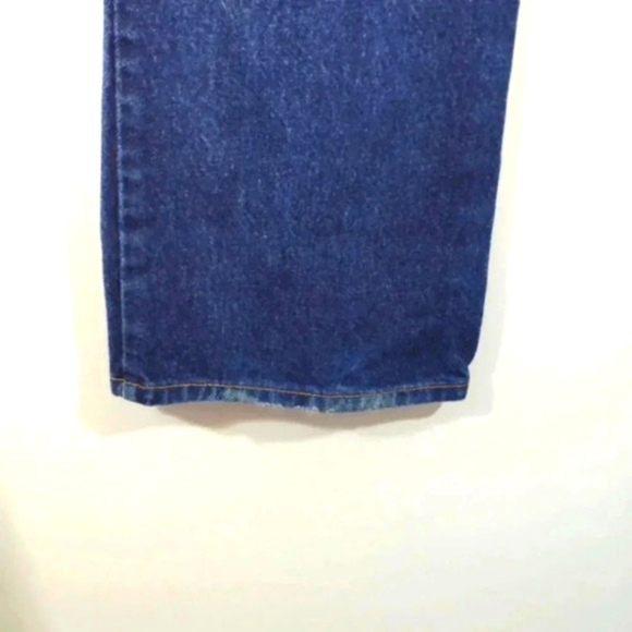 Vintage Express Jeans Y2K 99/00 Red Embroidery 100% Cotton Made in USA 9/10 - Picture 5 of 14